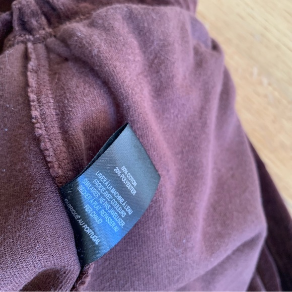 Nili Lotan // Lyvia Velour Jogger in Mocha - Picture 13 of 14